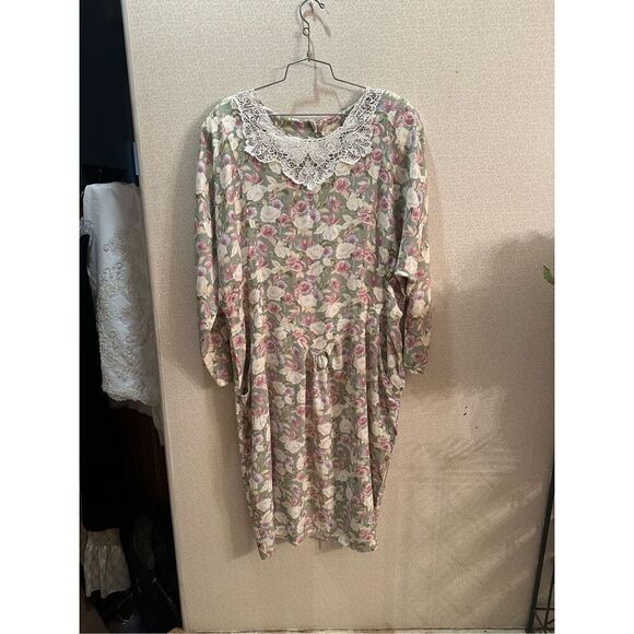 Vintage Venezia plus size dress - Picture 1 of 10
